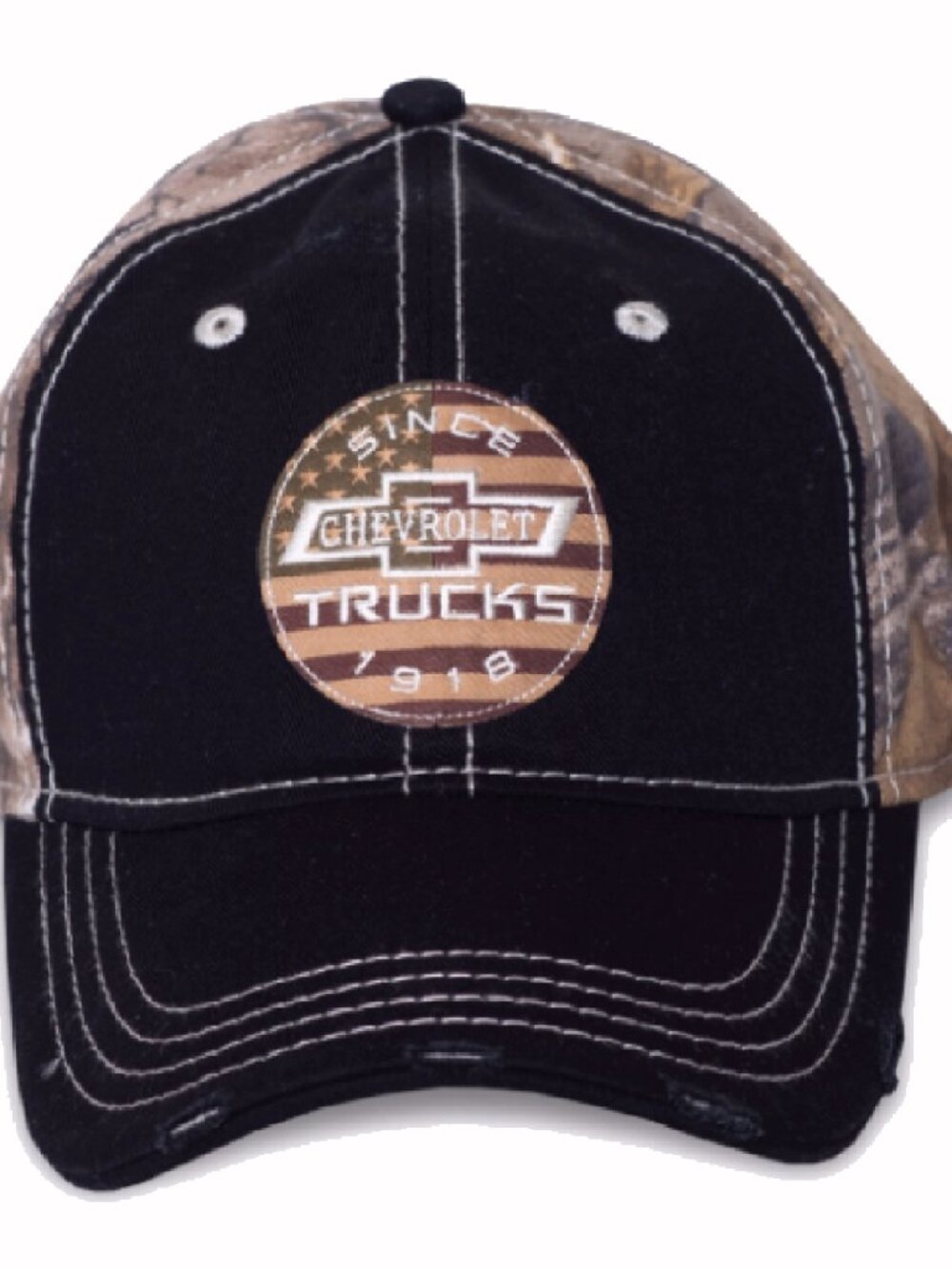 Chevrolet Chevy Camo Patch Cap Hat - NEW Fast Ship